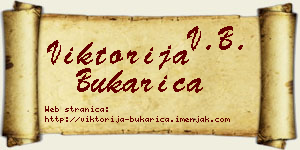 Viktorija Bukarica vizit kartica